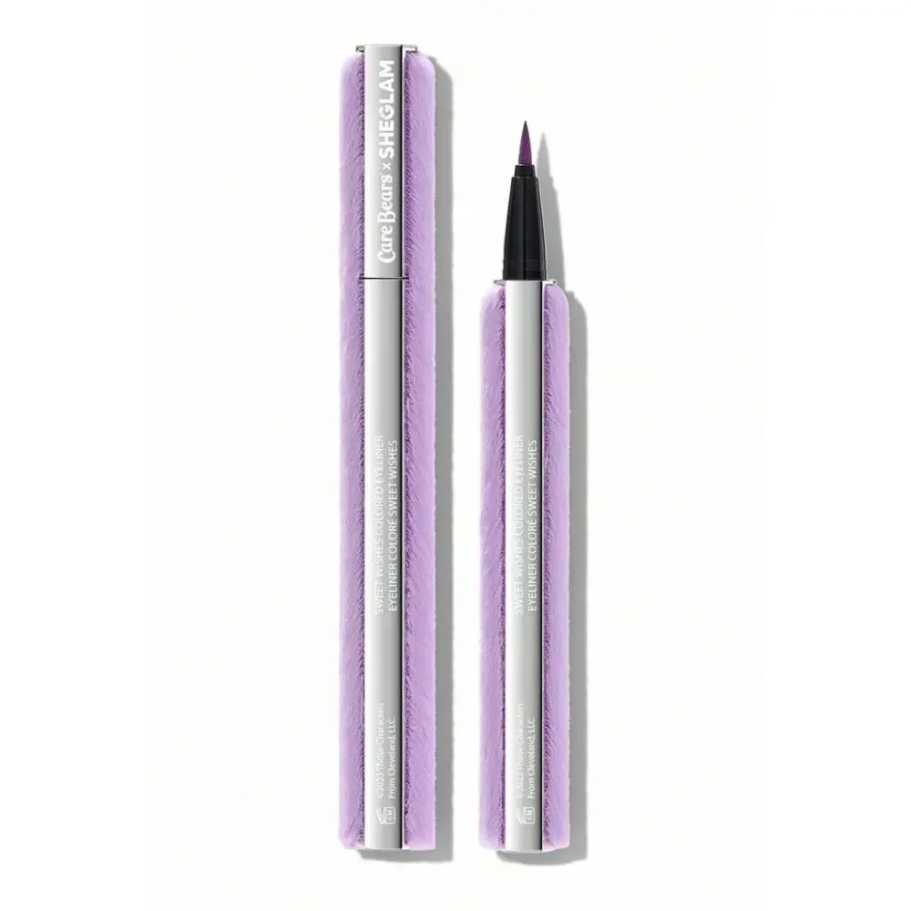 Care Bears x Sheglam Sweet As Sugar Sweet Wishes Liquid Eyeliner Purple NIB